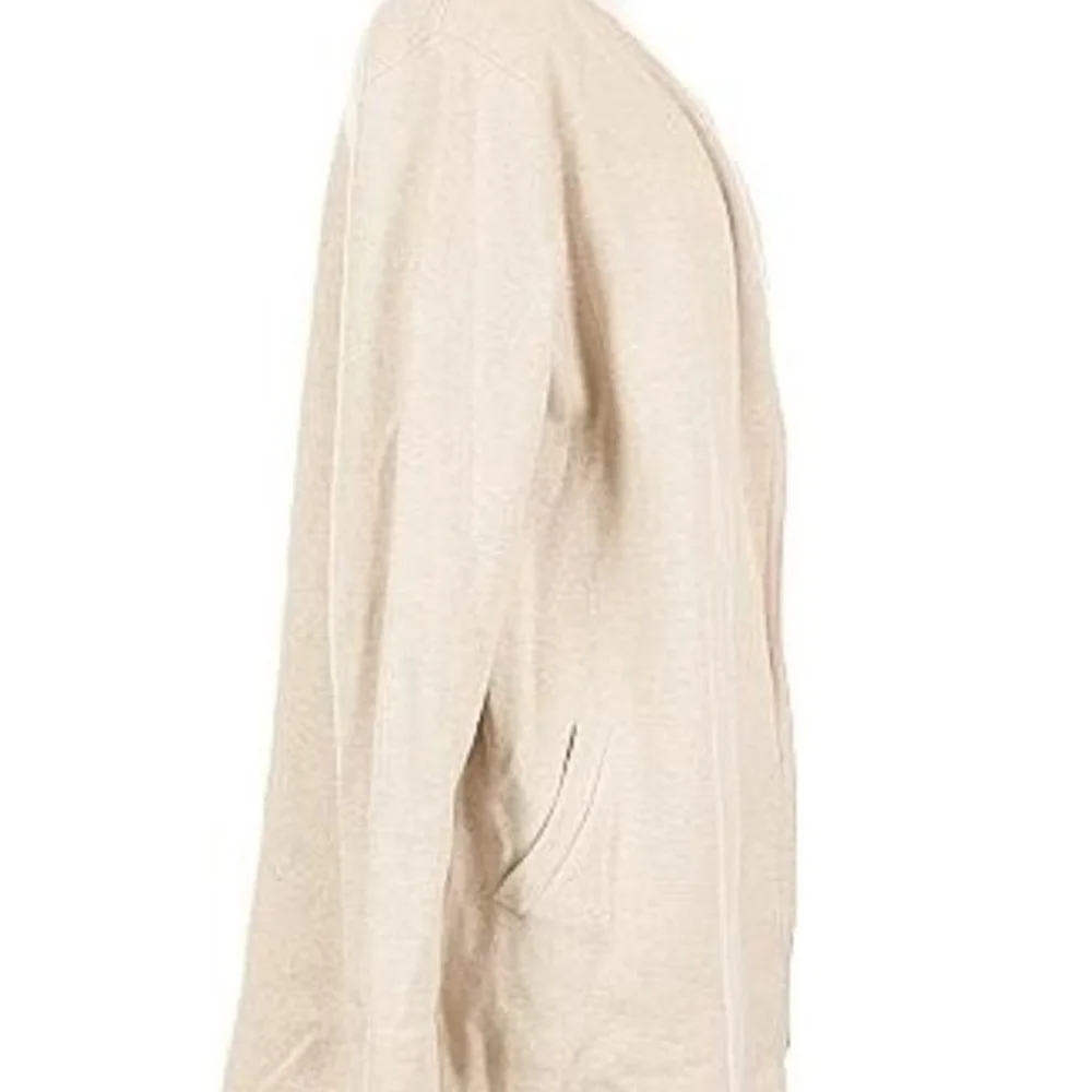 J. Crew Lightweight Open-Front Beige Cardigan